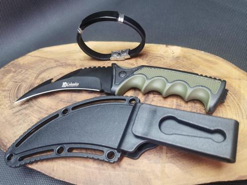 Kamp Outdoor 21 cm Karambiit Avcı Bıçağı Seti 