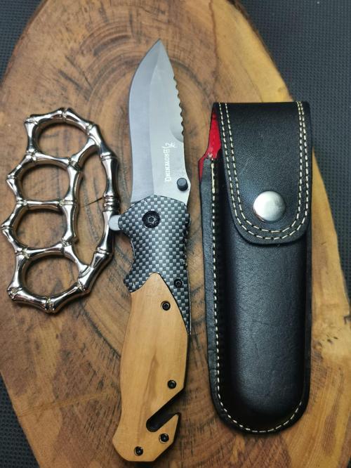 Kamp Outdoor Browning 21 cm Avcı Çakı Seti 