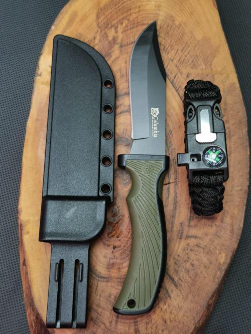 Kamp Outdoor 21 cm Avcı Bıçağı ve Bileklik Seti 