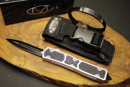 Microtech 22 cm Beyaz Komple Çelik İçten Çıkmalı Çakı