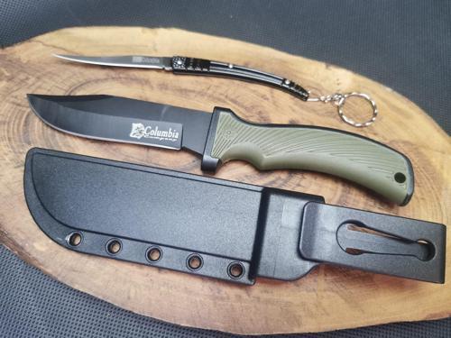 Kamp Outdoor 21 cm Avcı Bıçağı ve Kılçık Çakı Seti 
