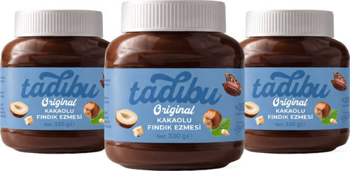 Tadıbu Kakaolu Fındık Ezmesi 330 gr 3'lü
