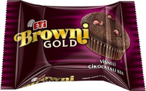 Browni Gold Vişneli Kek 24 Adet