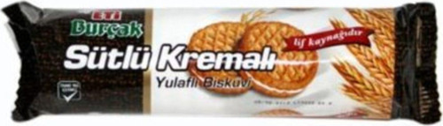 Burçak Sütlü Kremalı Bisküvi 12 adet