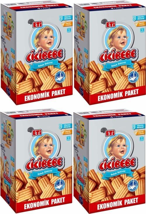 Cicibebe 1 Kg Kutu*4 Lü