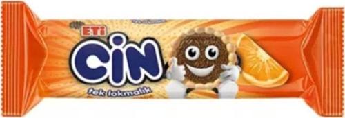 Cin Tek Lokmalık Portakal Soslu Bisküvi 114 Gr 18 Adet