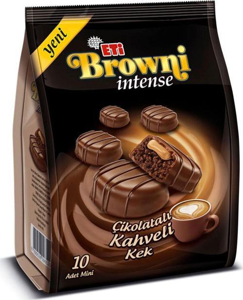 6'lı Browni İntense Mini Kahveli 160 Gr.