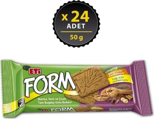 Form Hurma İncir Ve Çiyali Bisküvi 50 g x 24 Adet