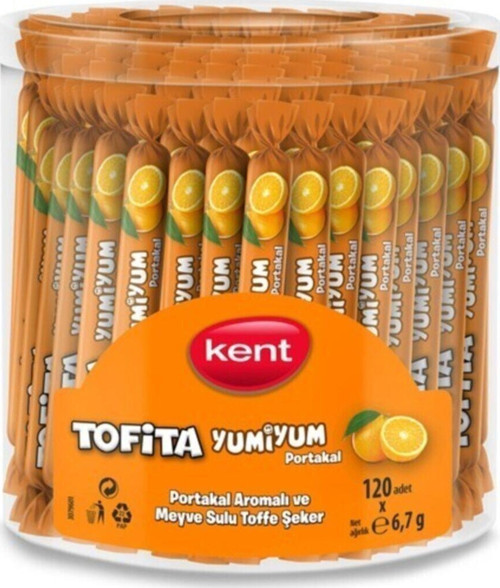 Olips Tofita Yumiyum Portakal 120'li Kutu Yumıyum Portakallı