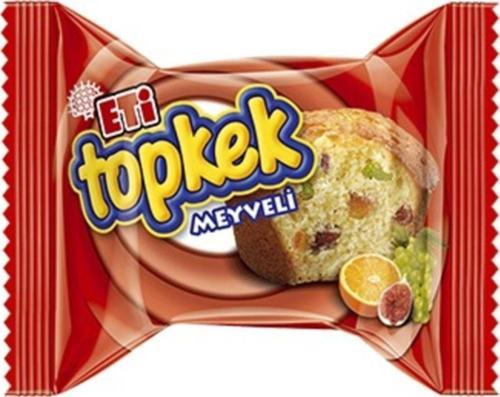 Topkek Meyveli 40 Gr (24 Adet)