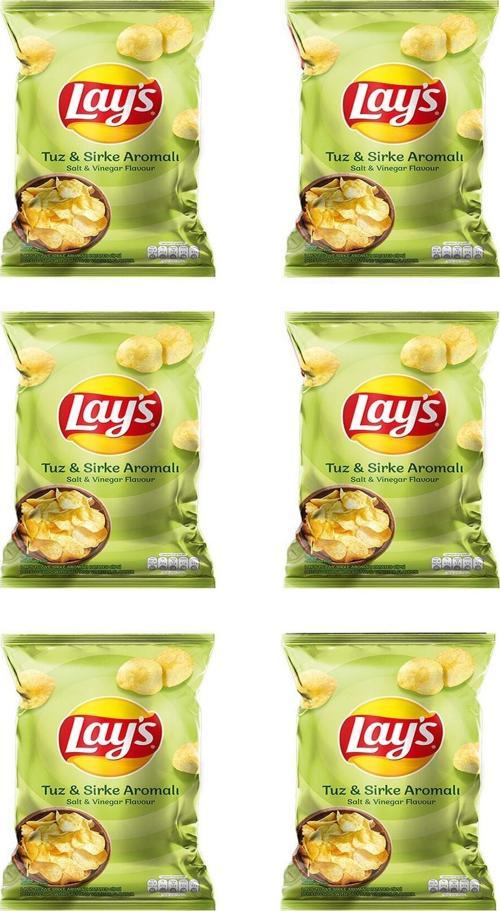 Sirke & Tuz Cips Süper Boy 6 Adet