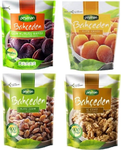 Bahçeden Kuru Meyve Paketi ( 4 Paket)