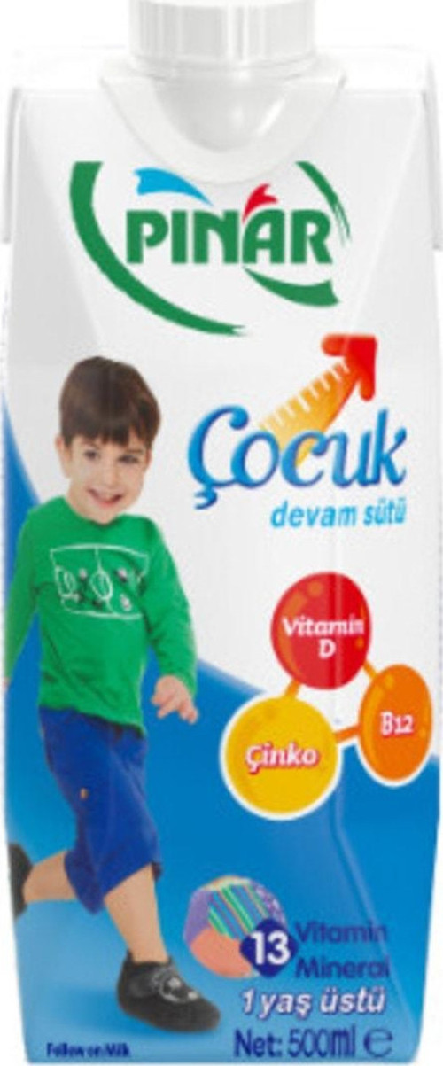 Çocuk Devam Sütü 500 Ml ( 5 Adet )