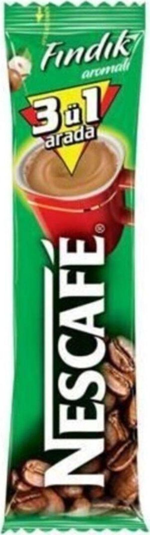 Nescafé 3'ü 1 Arada Fındık Aromalı 17 Gr