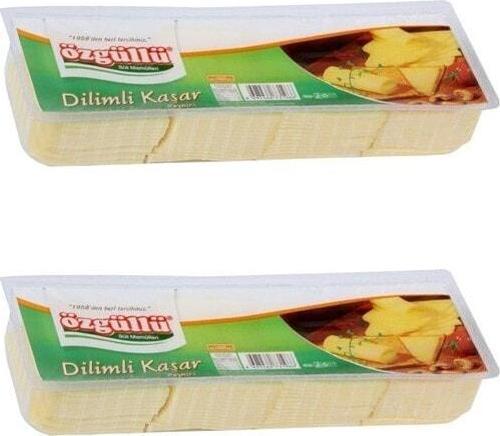 Taze Kaşar Peynir(1000 gr) Dilimli 6 Adet