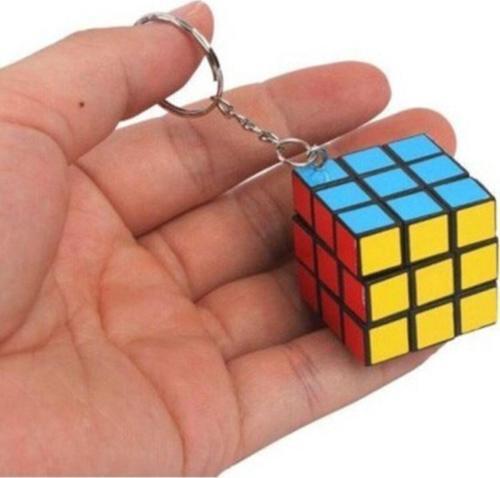 Mini Rubik Zeka Küpü (sabır Küpü) Anahtarlık 3x3cm
