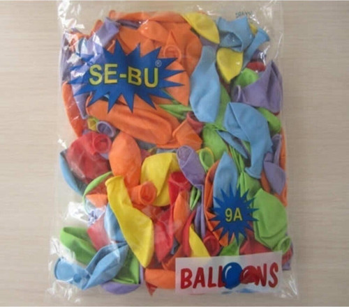 Balon 9/a Standart Boy Karışık Renk 100'lü
