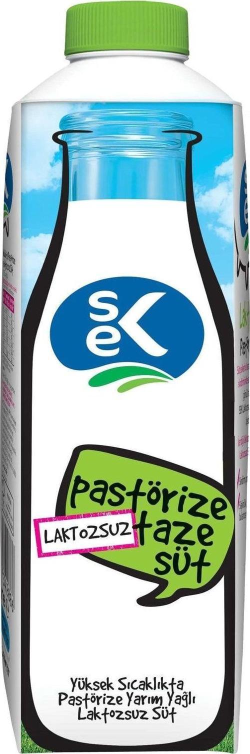 Laktozsuz Pastörize Süt 1 L