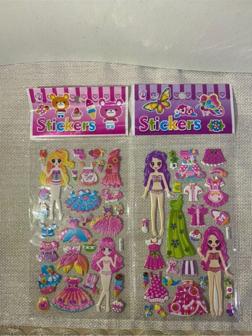 Giydirmeli Kız Bebek 2'li Set