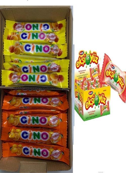 Cino King Size 60 Adet Saadet Ekşiyüz Sakız 100'lü
