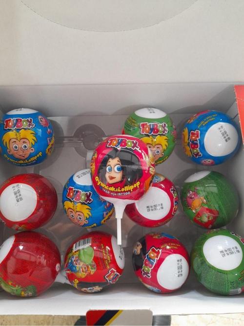 Lolipop Şekerli Oyuncak 12 Adet