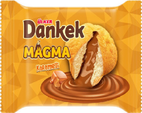 DANKEK Magma Karamelli Kek - 65 gram - 16 Adet