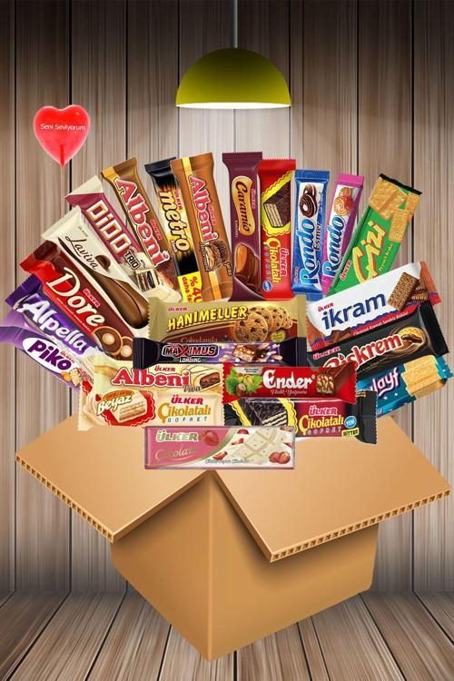 Efsane Atıştırmalık Paketi No:24 Parça.