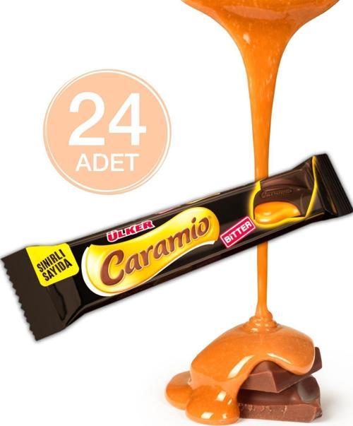 Caramio Bitter Çikolata 35 Gr 24'lü Paket