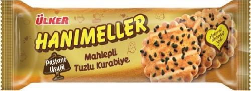 Hanımeller Mahlepli Tuzlu Kurabiye 81 Gram X18 Adet