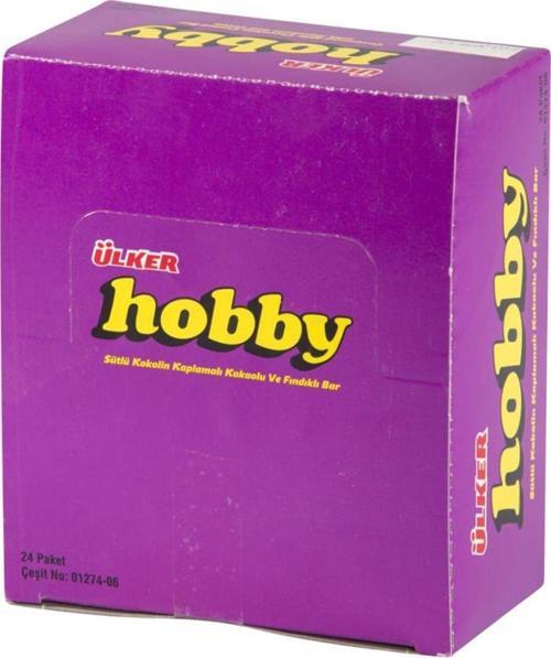 Hobby Çikolatalı Fındıklı Bar 30 Gr (24 Adet)