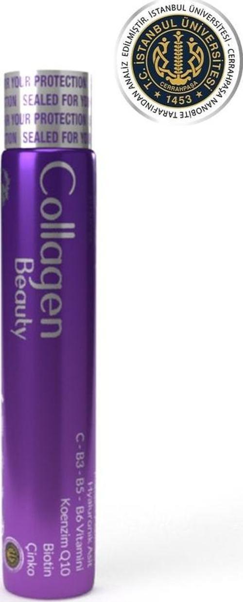 Collagen Tip 1 Ve Tip 3 5500 Mg Nar Aromalı Hyaluronic Asit+q10+biotin+çinko One Shot 1x40 ml