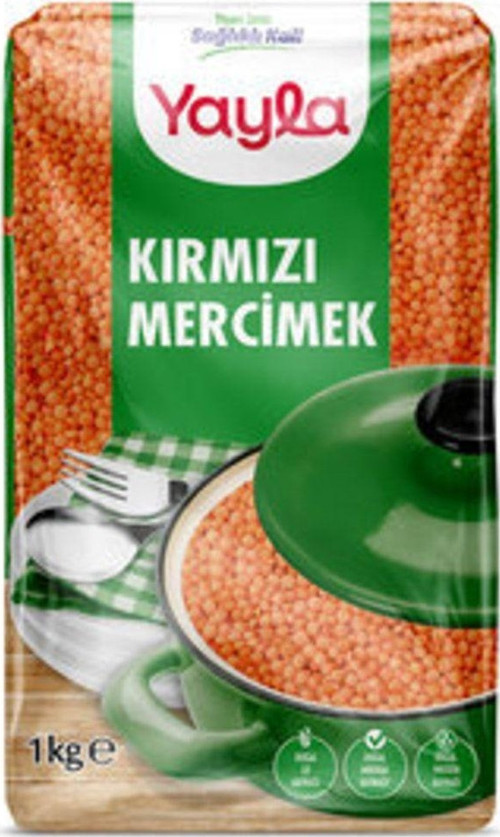 Kırmızı Mercimek 1 Kg ( 4 Adet )