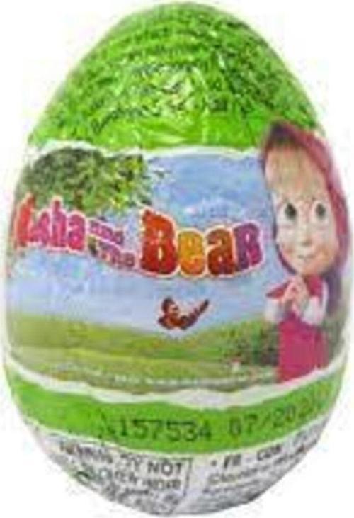 Maşa Ve Koca Ayı Sütlü Çikolatalı Sürpriz Yumurta Masha And Bear