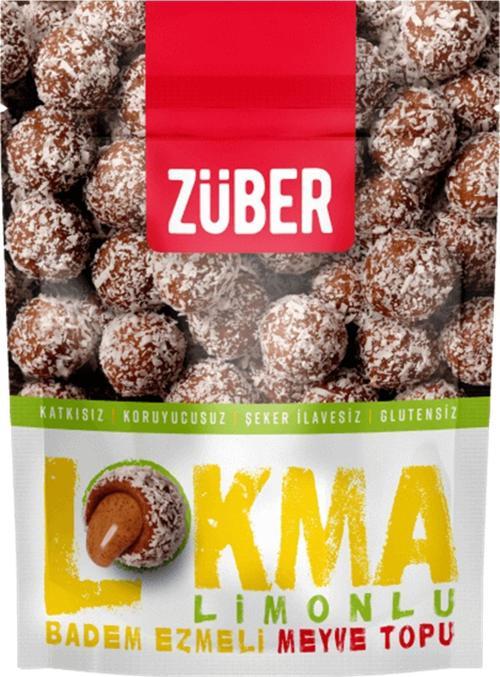 Lokma Limonlu Badem Ezmeli Meyve Top 96 gr