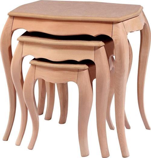 Zigon  13338 AHTAPOT Model Kayın Aslan Oymasız klasik Kayın Heybetli ayak HAM 