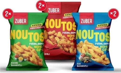 Noutos Nohut Cipsi Tanışma Paketi 55g X 6 Adet