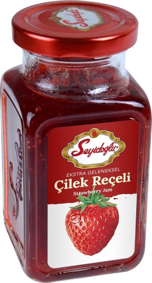 Çilek Reçeli 380 Gr Cam Kavanoz