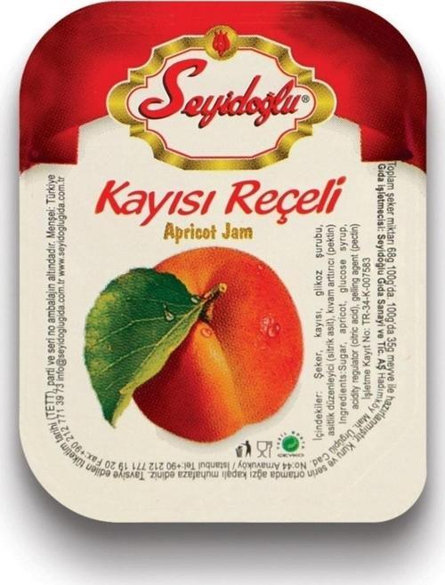 Piknik Kayısı Reçeli 15 Gr Koli Içi (100 Adet)