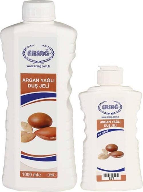 Argan Yağlı Duş Jeli 1000 Ml. + Boş Aparat