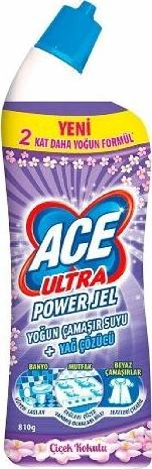 Ultra Power Jel 750 ml. Çamaşır Suyu Çiçek Kokulu