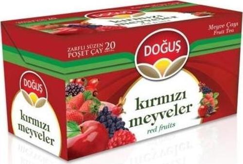 Doğuş Kırmızı Meyveler Bitki Çayı 20'li 40 Gr. (6'lı)