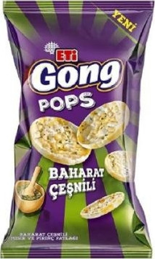 Gong Baharat Çeşnili Pops 80 Gr. (4'lü)