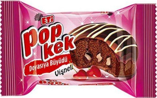 Popkek Vişneli 60 Gr. (24'lü)