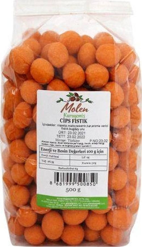 Cips Fıstık 500 Gr. ( Kuruyemiş ) (6'lı)