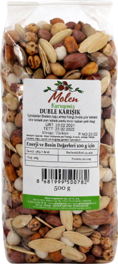 Duble Karışık 500 Gr. ( Kuruyemiş ) (2'li)