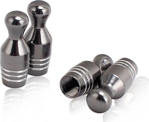 Oto Araba Sibop Kapağı Seti Metal Bowling 4'lü Set Krom