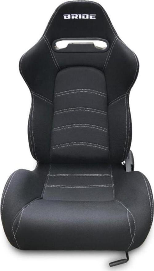 Spor Koltuk Bride Kumaş Yarış Koltuğu Siyah Beyaz Dikişli 1 Takım 2 Adet