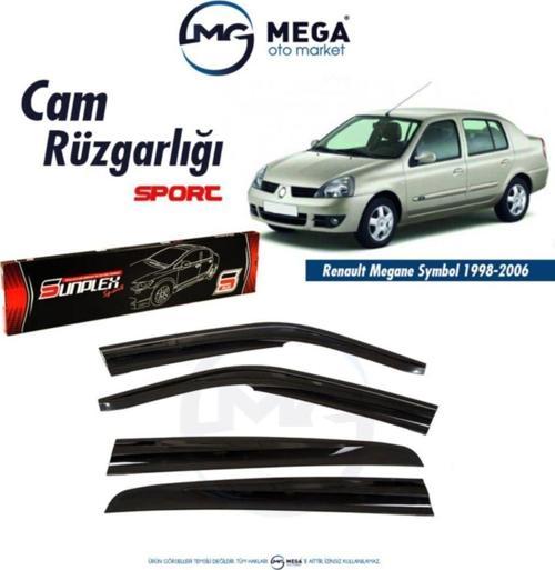 Renault Cli?o Symbol 1998-2006 Cam Rüzgarlık Mugen Ti?p