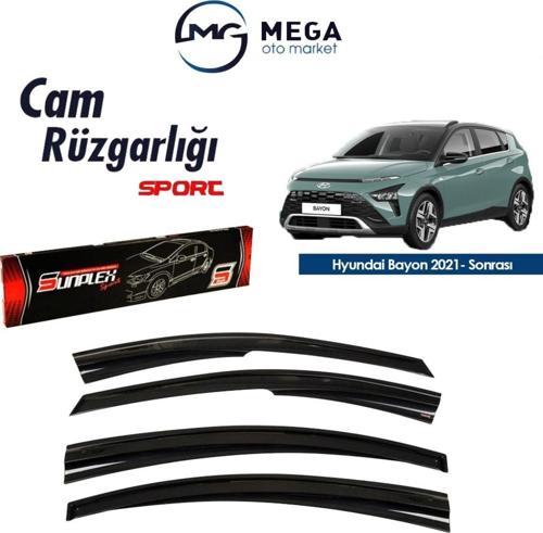 Hyundai Bayon 2021- Sonrası Mugen Tip Cam Rüzgarlık Sunplex