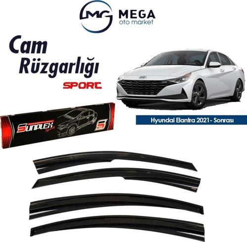 Hyundai Elantra 2021- Sonrası Mugen Tip Cam Rüzgarlık Sunplex